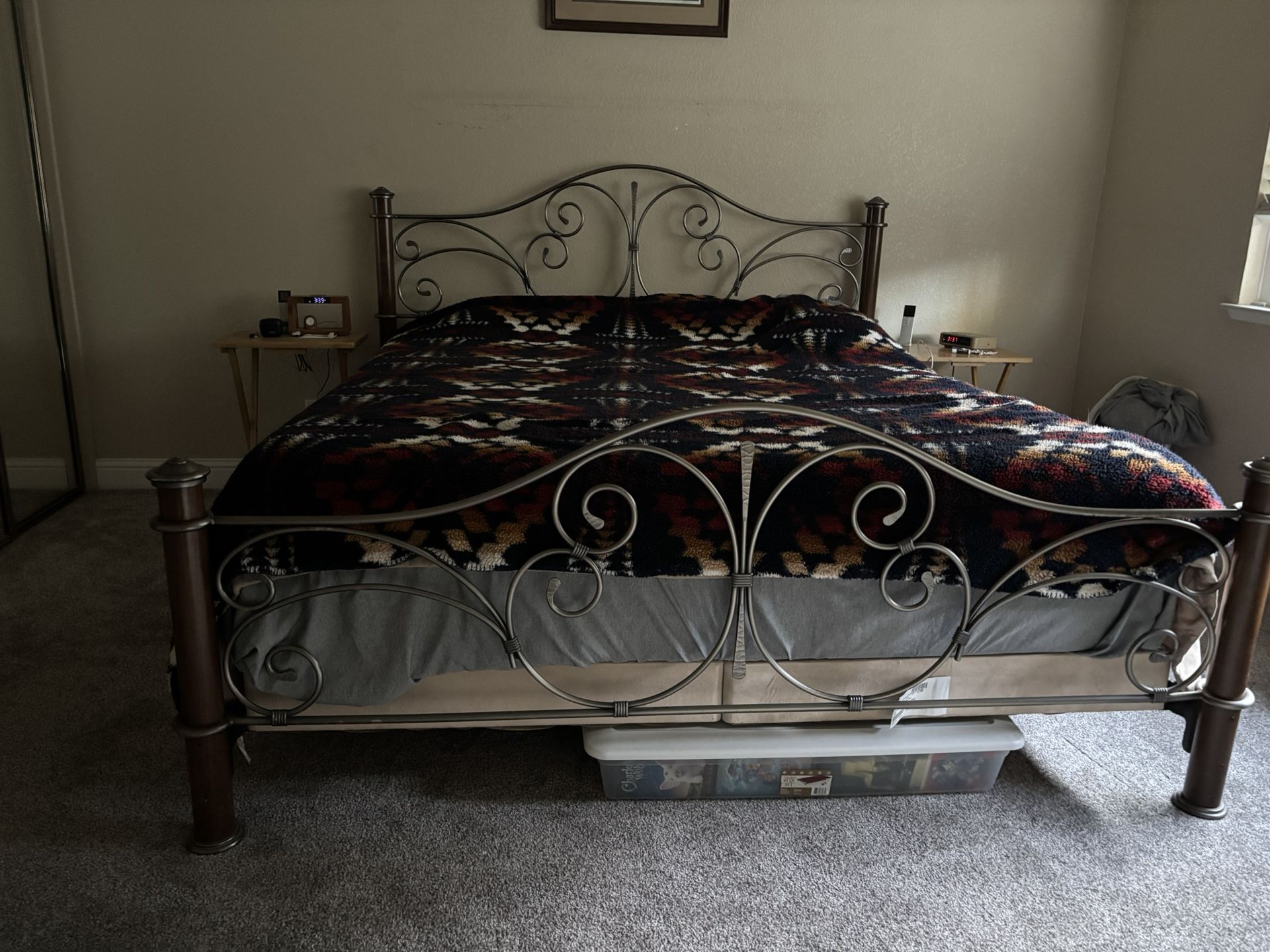 Used Cal King Bed Frame