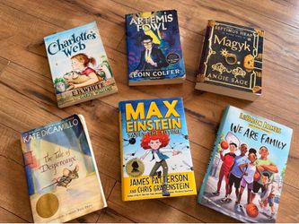 Assorted books for kids and teens