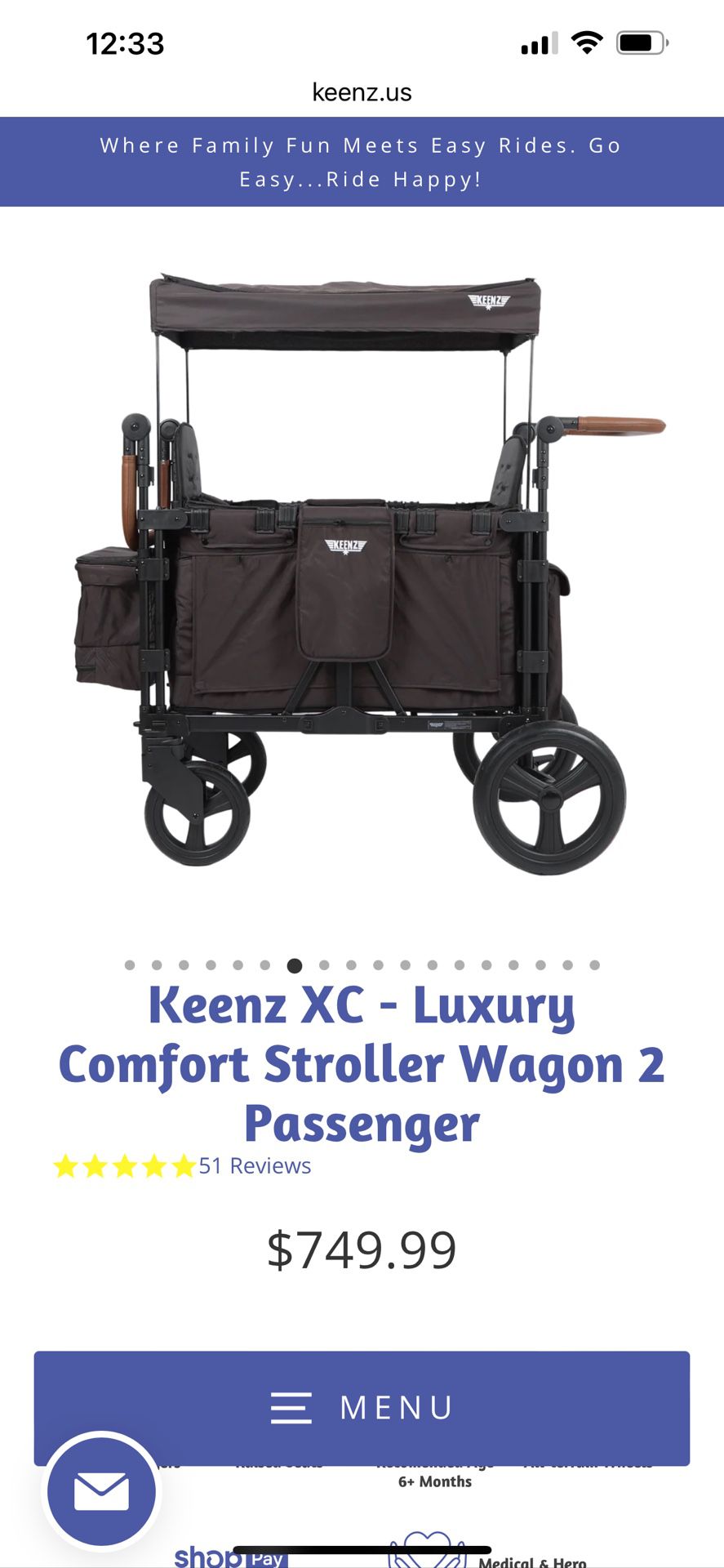 Keenz xc Wagon/stroller