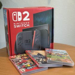 Nintendo Switch 2/W Game Bundle