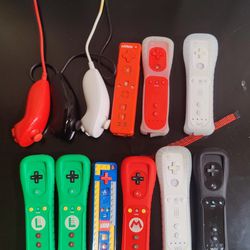 Mario, Luigi, Lego, and Random Wii / Wii U Remotes and Nunchucks Starting at $5