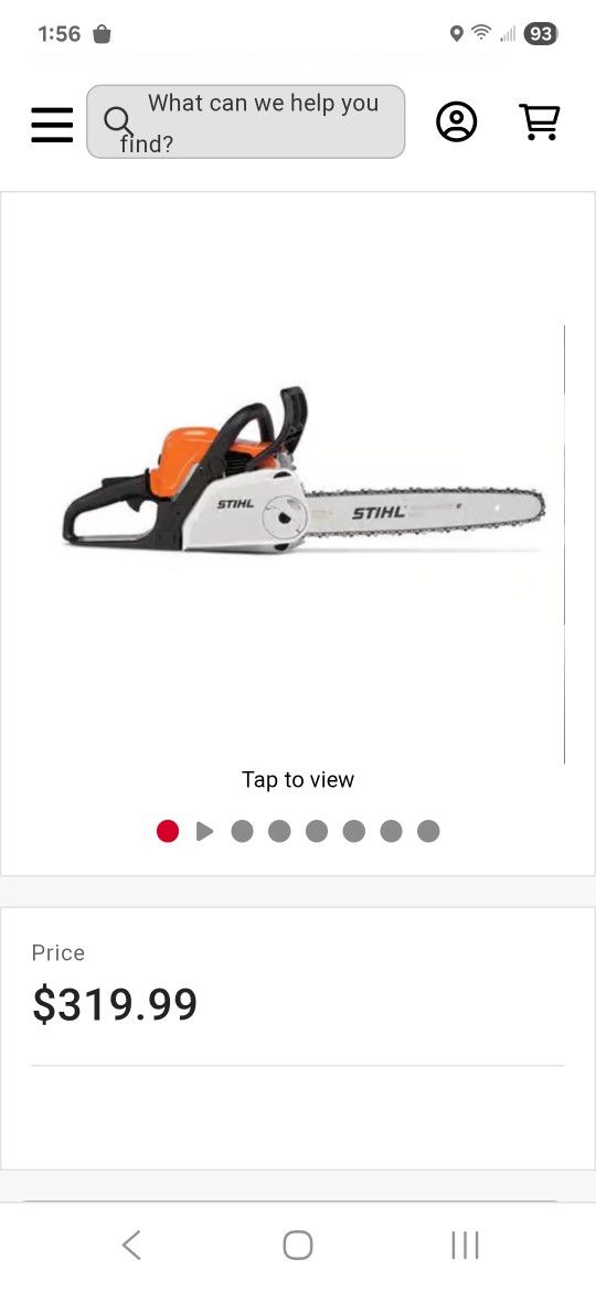 STIHL Chainsaw MS180C