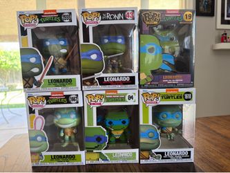TMNT Leonardo Funko pops