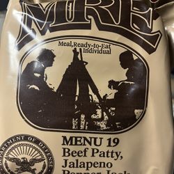 MRE BEEF PATY, Jalapeño 