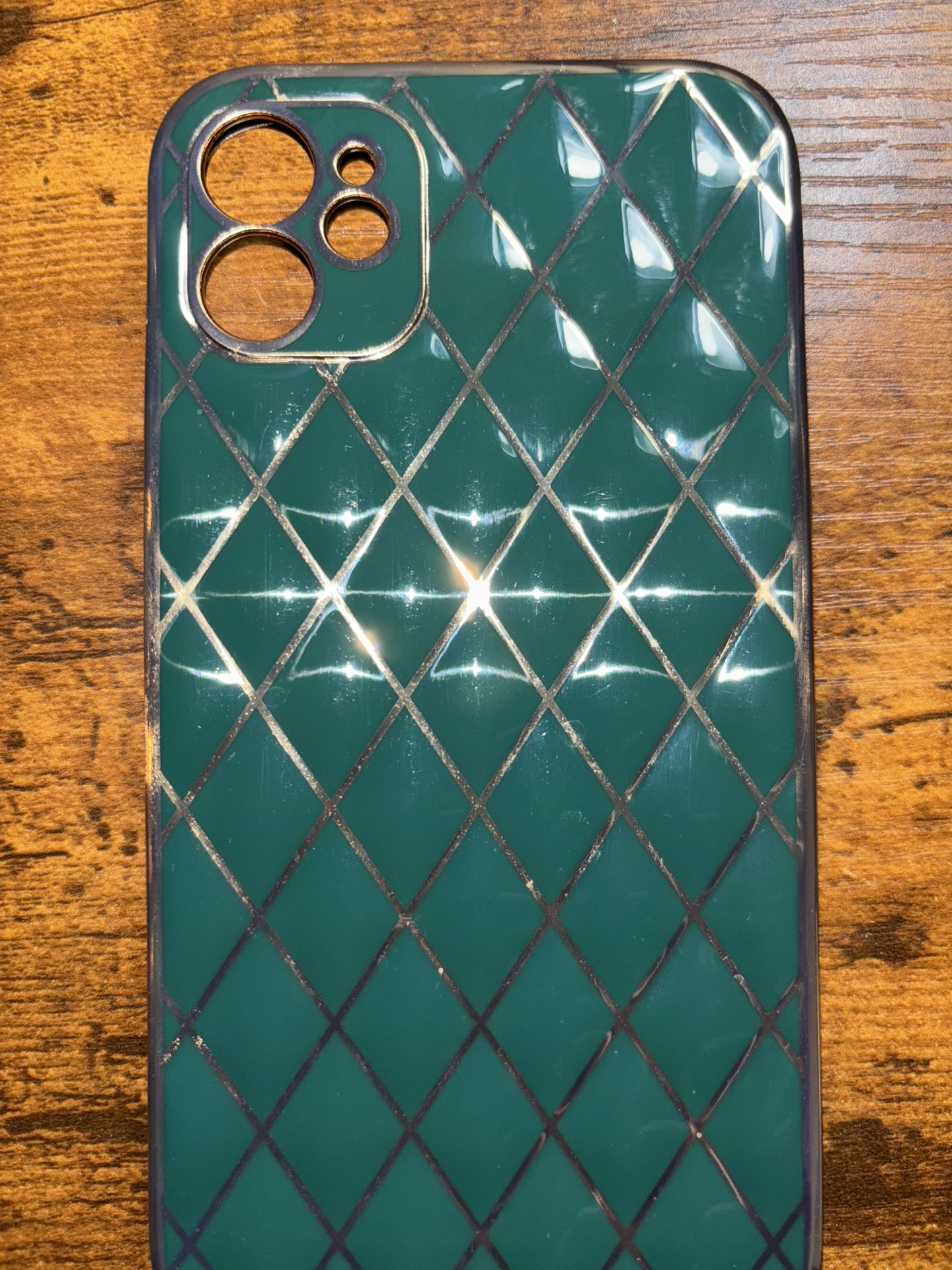 Iphone 11 Green And Gold Case