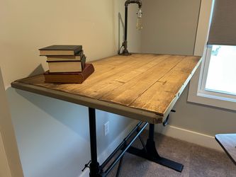 Desk - Pottery Barn Pittsburgh Crank Standing Desk