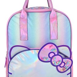 Iridescent Hello Kitty Backpack New 