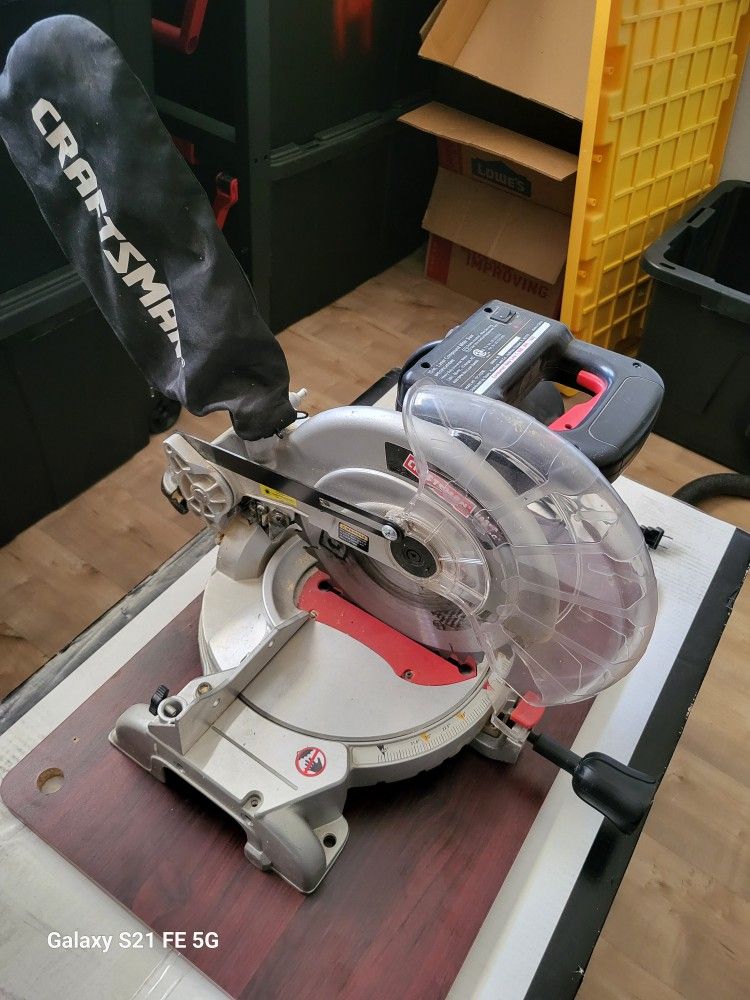 Compound Miter Saw 10" Laser Guide
