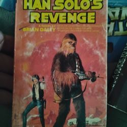 HAN SOLO'S REVENGE 1979 FIRST EDITION STARWARS PAPERBACK 🚨❤️‍🔥🤬😱🪝⬆️
