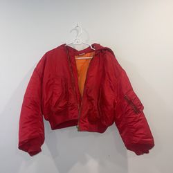 Vetements Cropped Bomber