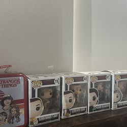 8 Stranger things pops +lunch pack