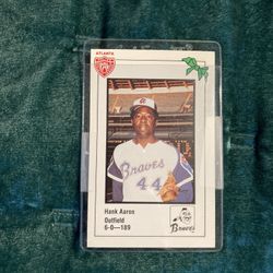 Hank Aaron Trading Card (Rare)