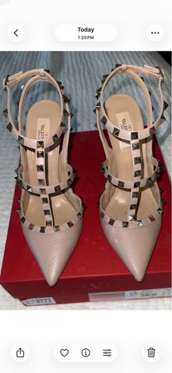 Valentino Garavani Rockstud Cage Heels