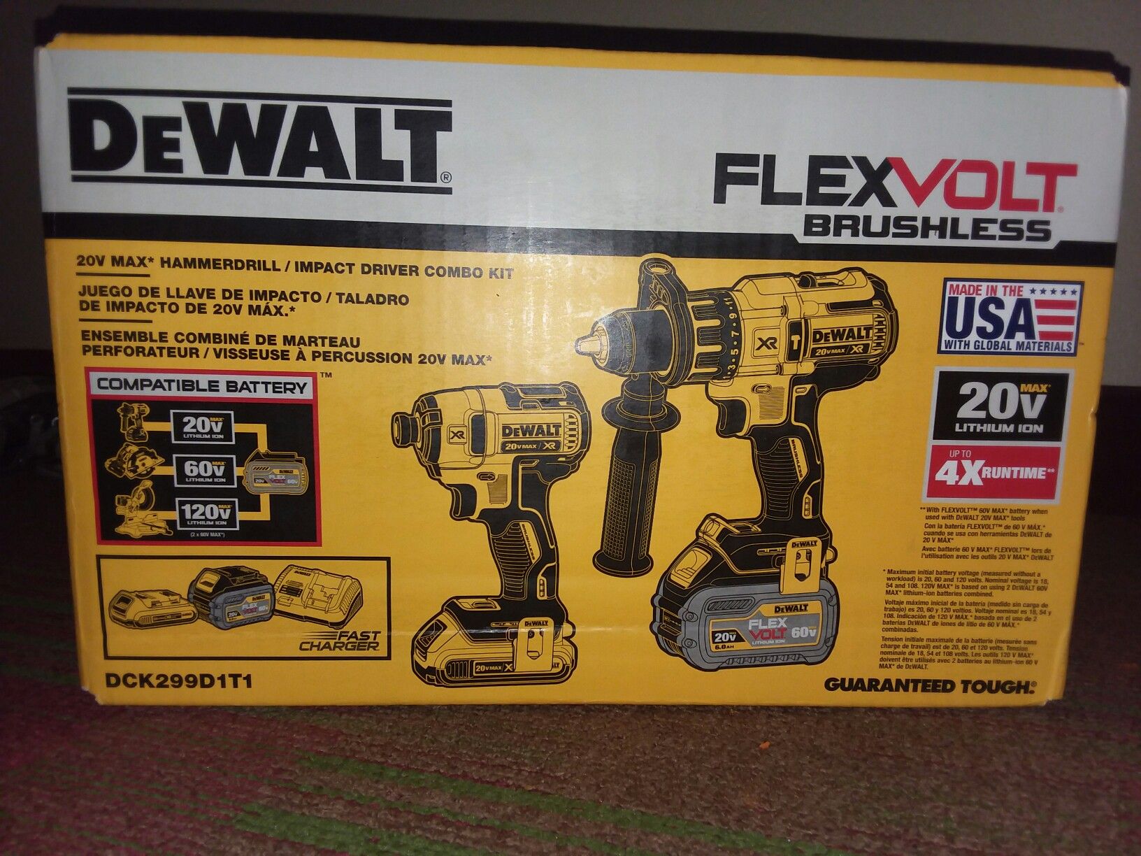 DeWalt drill tool set.