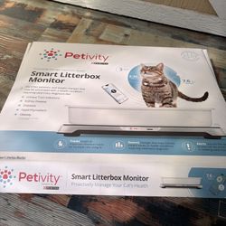 Purina Petivity Smart Litter Box Monitor Cat Weight Scale & Health Tracker - Monitor Litter Habits, Track Weight Accurately, AI Alerts & Monthly Repor