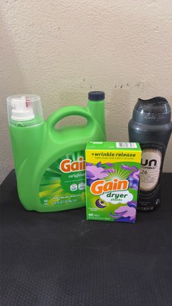 Gain Laundry Detergent Bundle