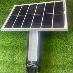 400W Solar Street Lights Outdoor, Motion Sensor Dusk to Dawn Solar Security Flood Lights with Remote IP66 Waterproof for Parking Lot, Backyard, Drivew