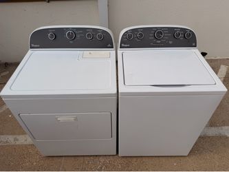 Washer and dryer