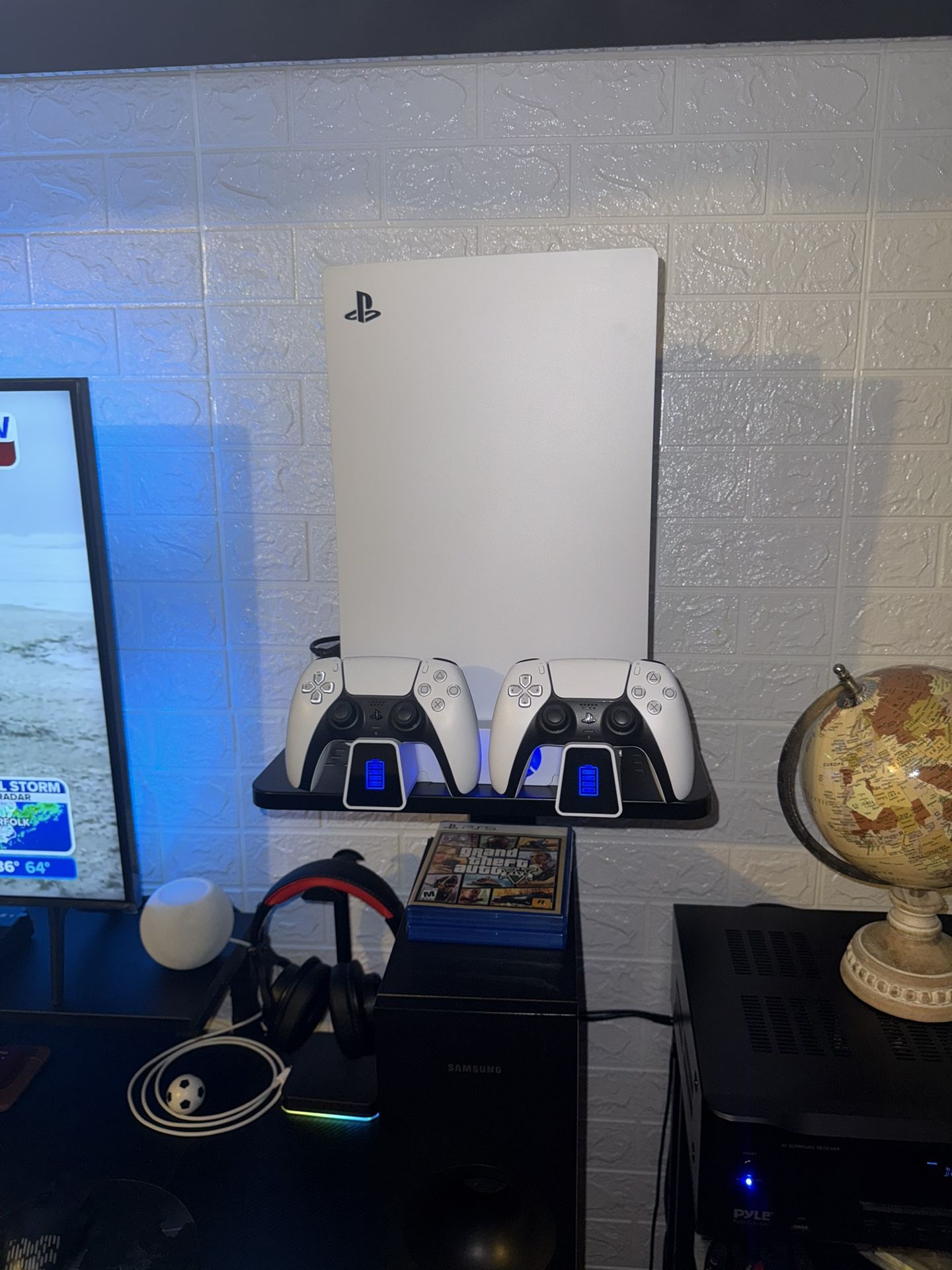 PS5 With 2 Controllers