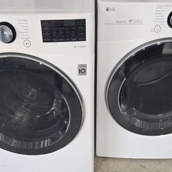 Nice LG Front Loading Laundry Pair 