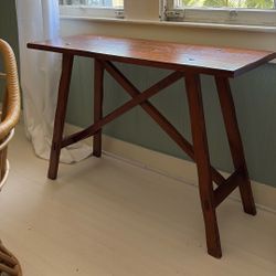  Vintage Wood Console