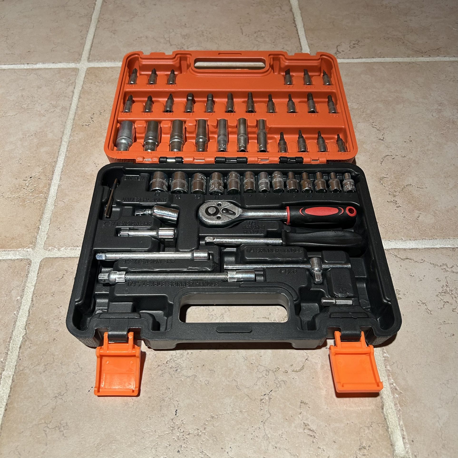 53pcs Brand New Mechanic Tool Box