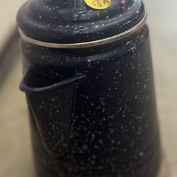 Antique enamel Ware Coffee Pot