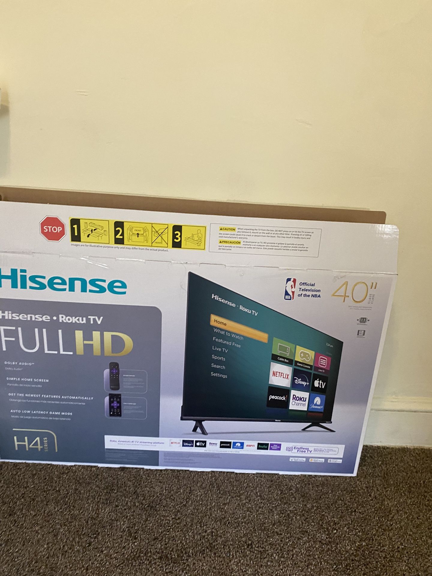 Hisense 40’ Smart Tv