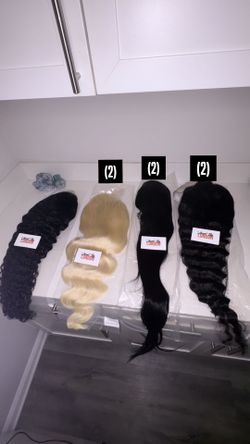 100% Human Hair Lace Frontal Wigs For Sale 