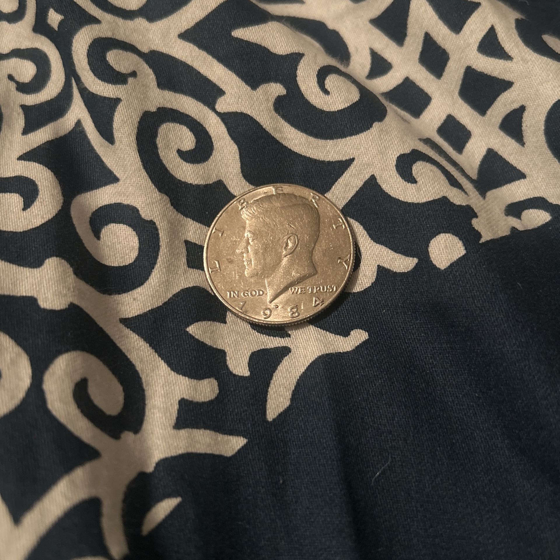 1984 50 Cent Coin