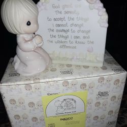 Serenity Prayer Precious Moments W/ Box