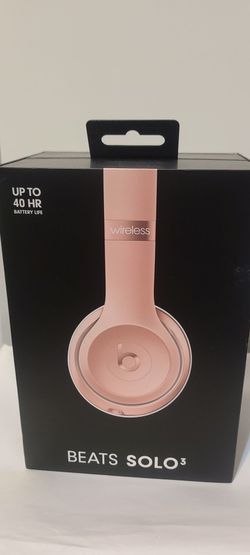 Beats Pink Bluetooth Headphones