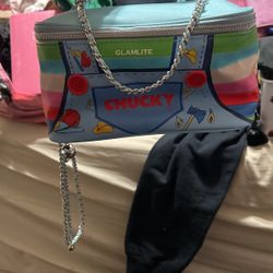 Chucky Makeup Bag With Strap Brand New $20