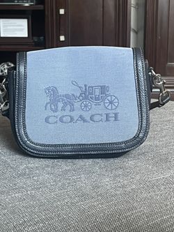 Coach Navy Blue Purse