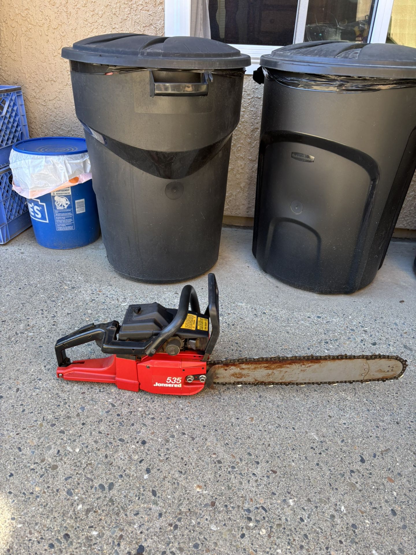 Jonsered 535 18” Chainsaw Plus Case And Extra Chain