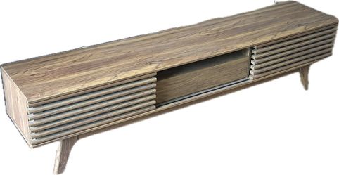 Mid-Century Modern Low Profile Entertainment TV Stand