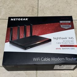 Netgear Nighthawk X4S AC3200 WiFi Cable Modem Router