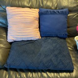 Pillows Baby Blue And Pink