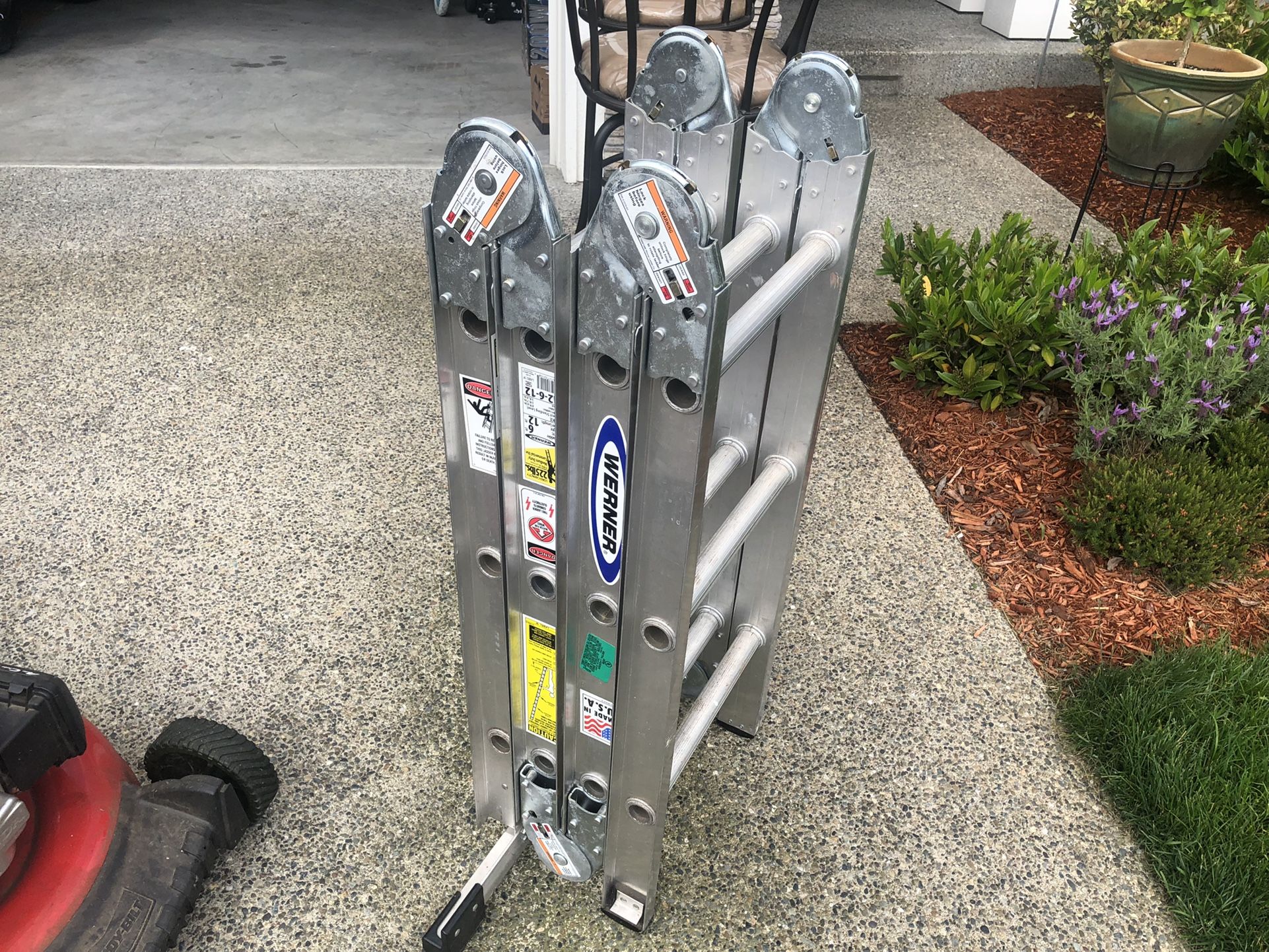 Werner Multi-Position 12 ft Folding Ladder