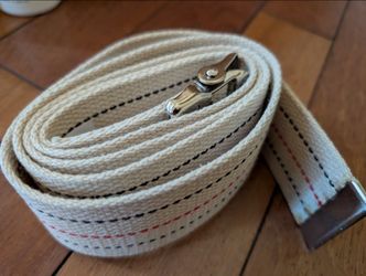Transfer and walking gait belt, new, heavy duty woven cotton (or cargo strap)