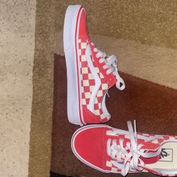 Vans Old School Checkers Print 