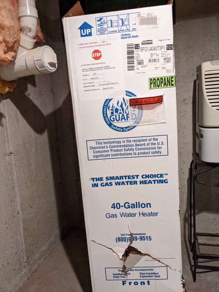 Propane Gas Water Heater 