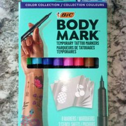 BIC BodyMark Washable Temporary Tattoo Markers