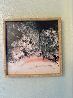 2 small wood beach pics