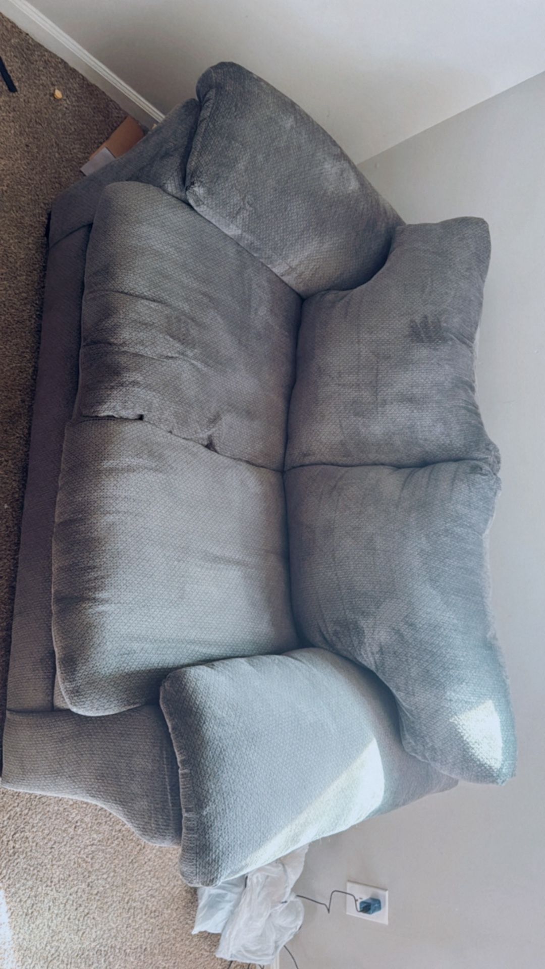 Gray Couch And Loveseat