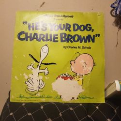 Vintage 1978  hes your dog Charlie Brown record