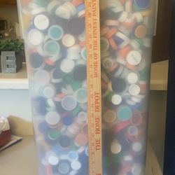 Plastic bottle caps for crafts