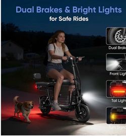 3 seater electric scooter NOT FREE - $400