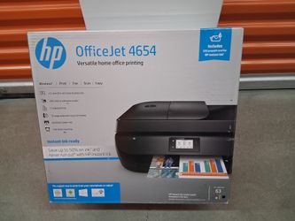 Hp Office Jet Printer  4654 Brand New Sealed 