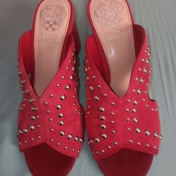 Women's Size 5.5, Vince Camuto Red Heels